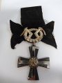 Sururisti VR4 1941 miekkojen kera / 4th class cross with swords from 1941.  Mourning cross - Nro 6836